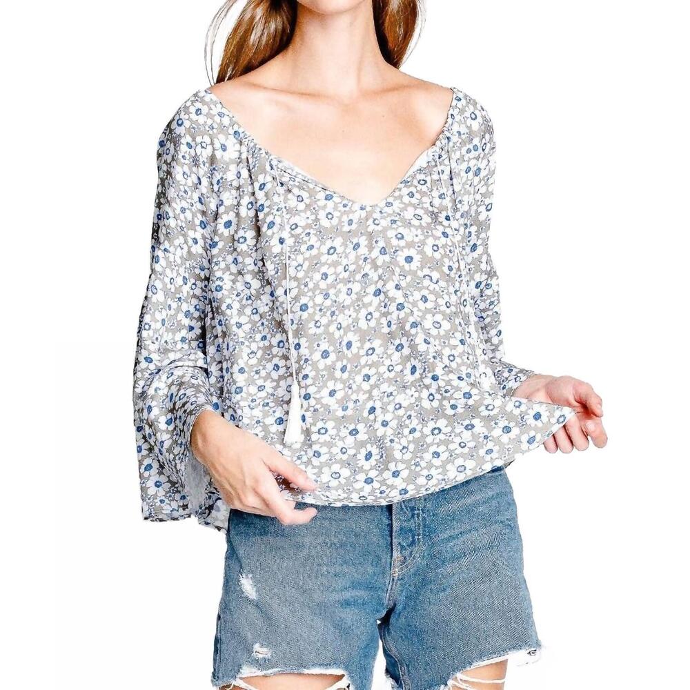 NEW MONTE central park top in gin blossom